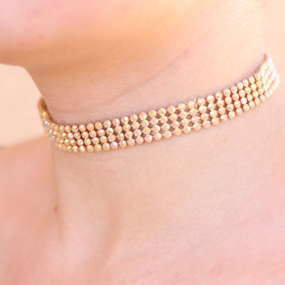 Rhinestone choker! ✨